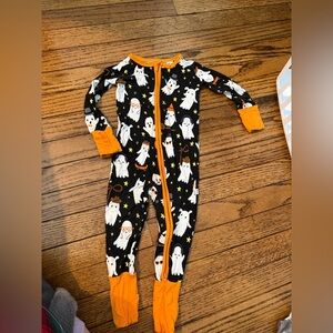 Little Sleepies Halloween bamboo zippy
